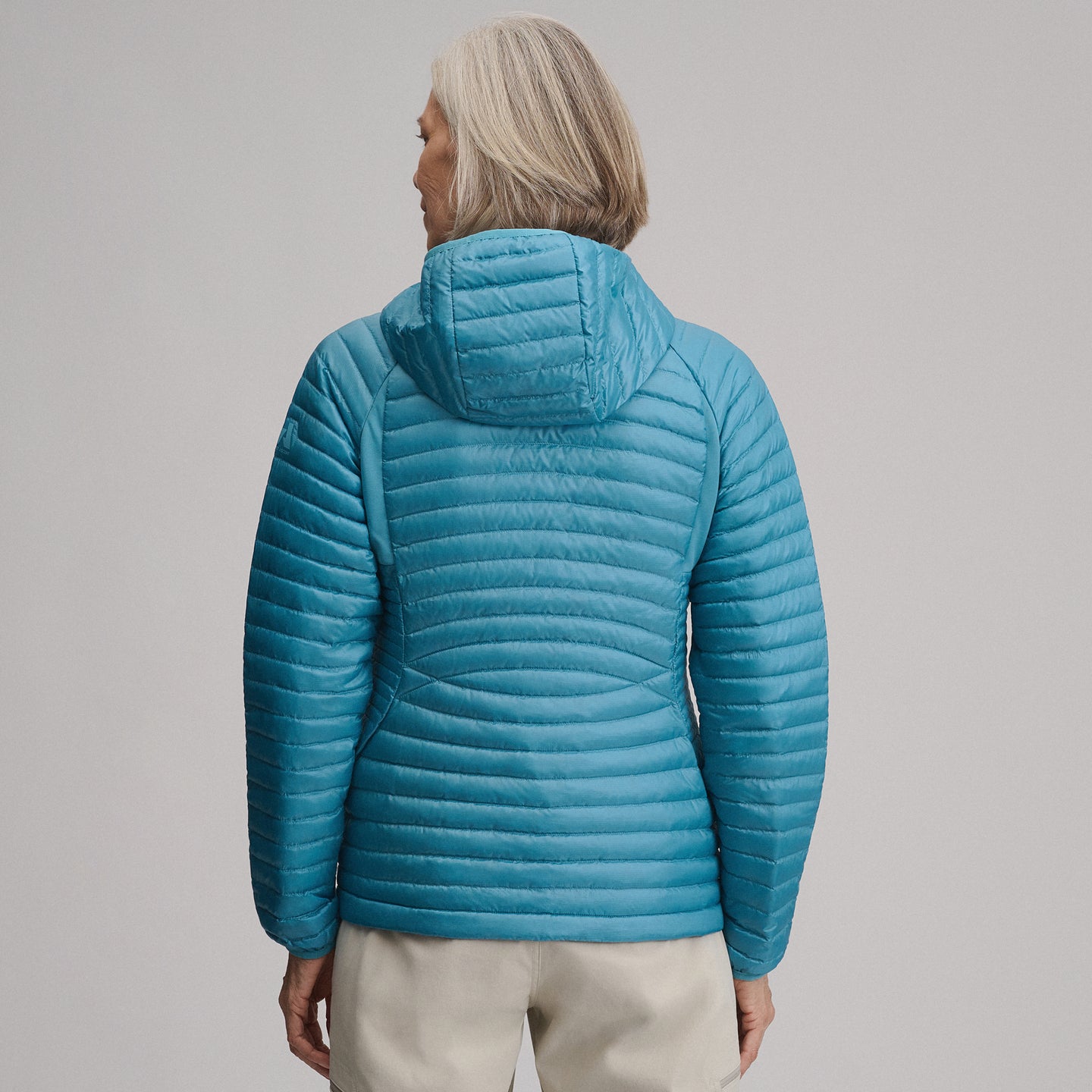 Women's MicroTherm® 2.0 Down Hooded Jacket-Azure-2