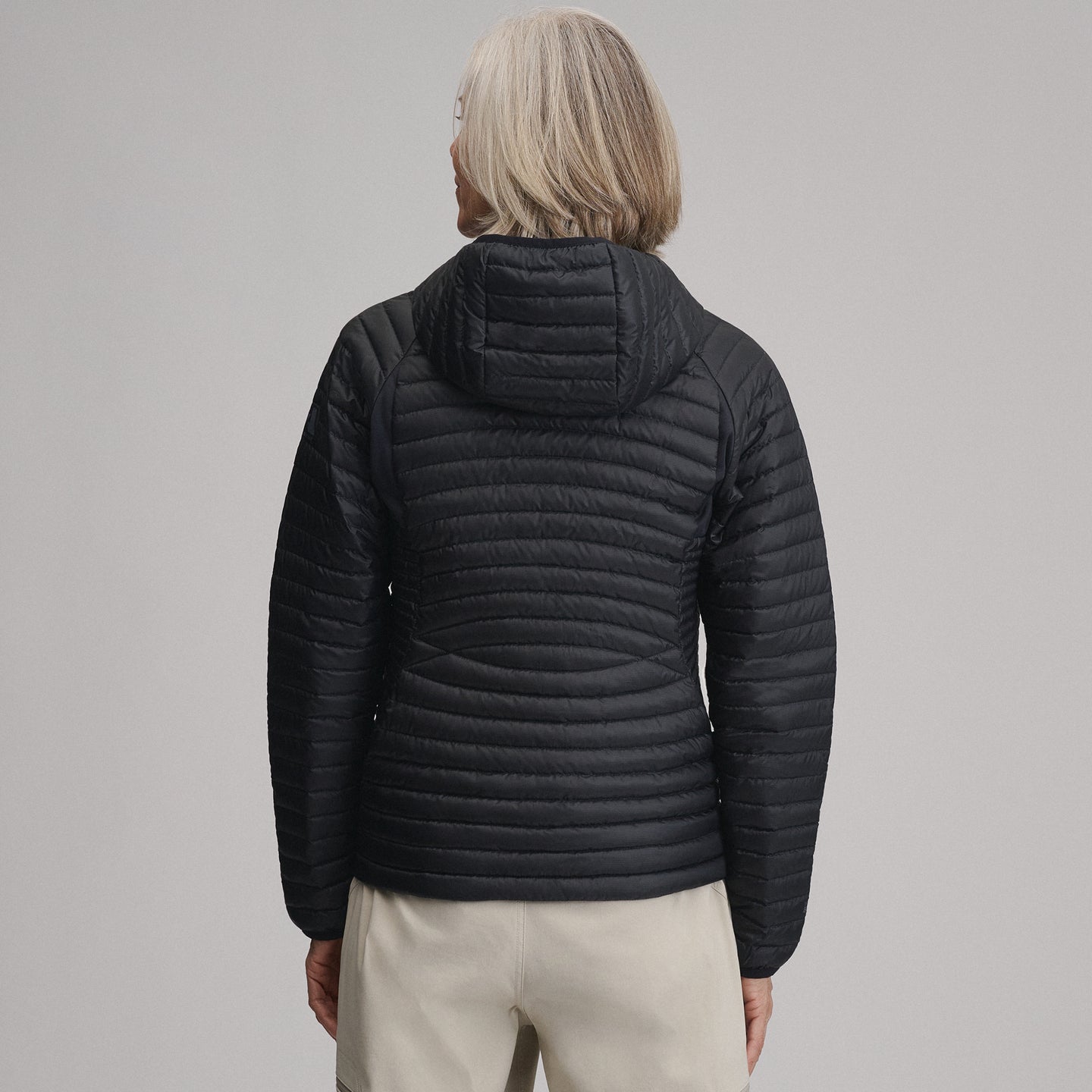 Women's MicroTherm® 2.0 Down Hooded Jacket-Black-7
