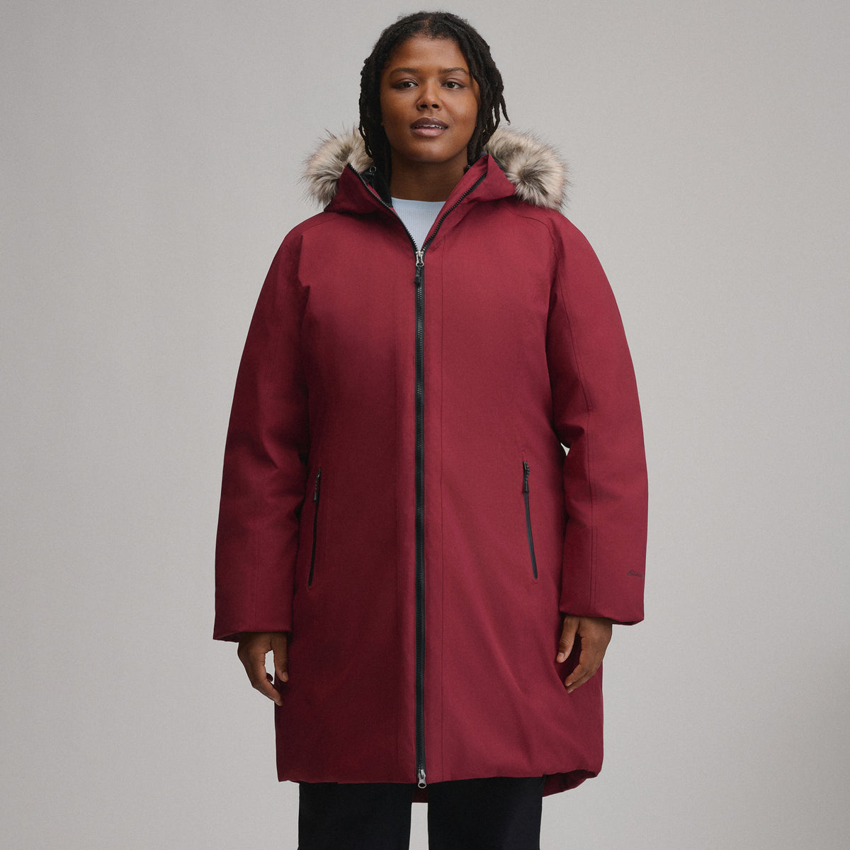 Women's Olympia Waterproof Down Stadium Coat-Blossom-6