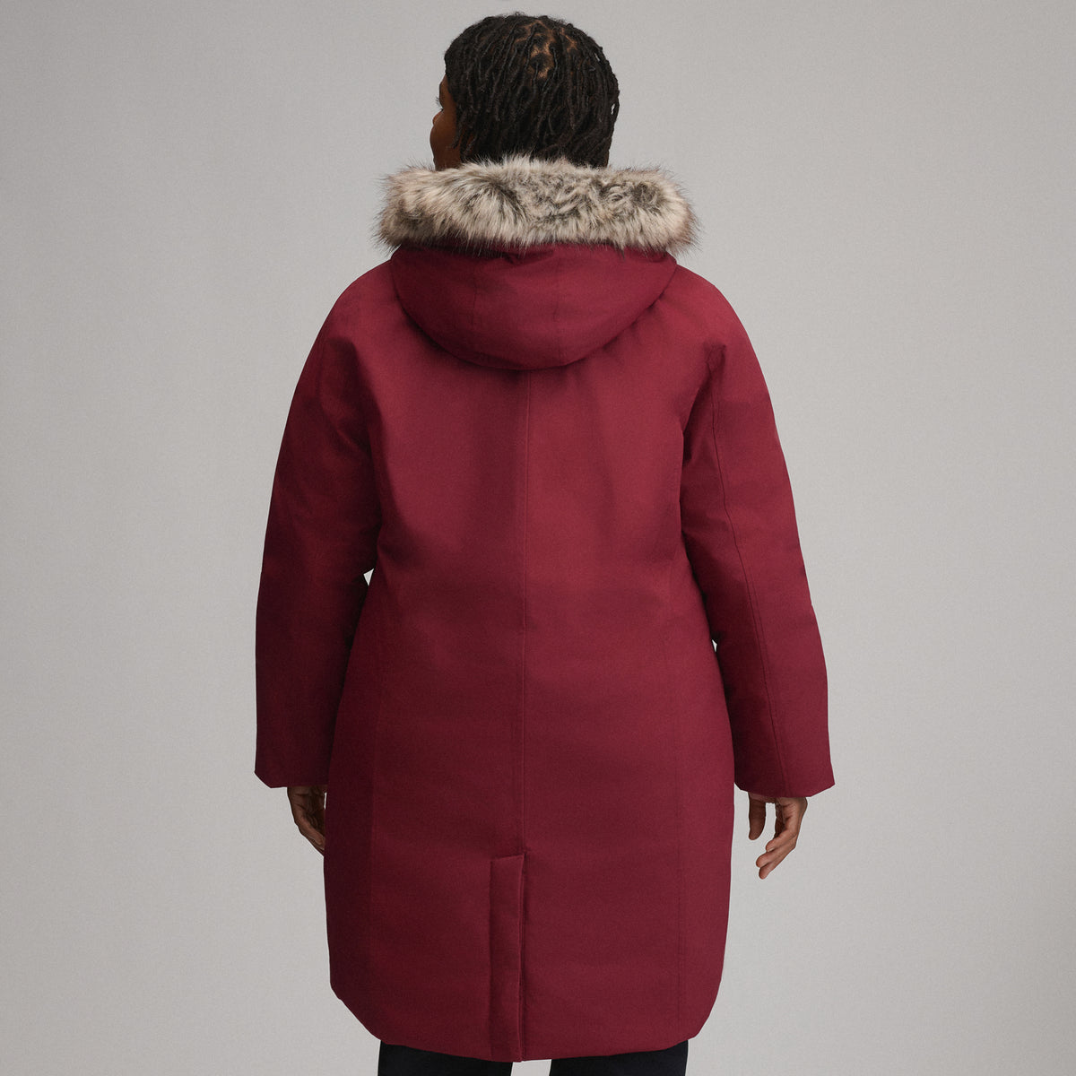 Women's Olympia Waterproof Down Stadium Coat-Blossom-7