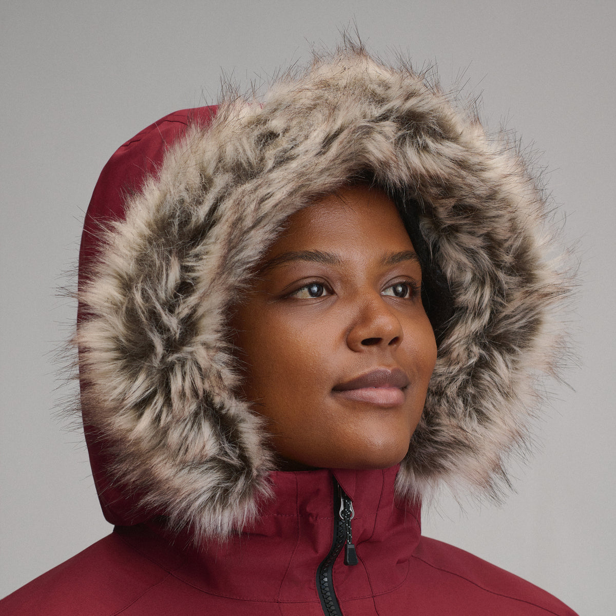 Women's Olympia Waterproof Down Stadium Coat-Blossom-9