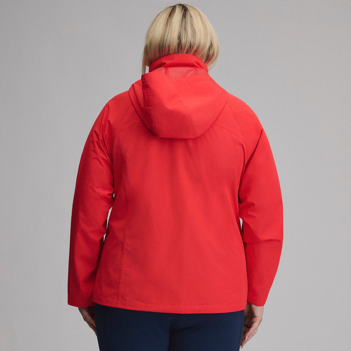 Women's Rainfoil® Waterproof Packable Hooded Rain Jacket-Cayenne-8