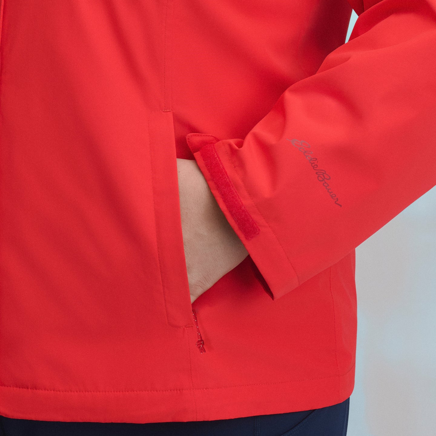 Women's Rainfoil® Waterproof Packable Hooded Rain Jacket-Cayenne-11