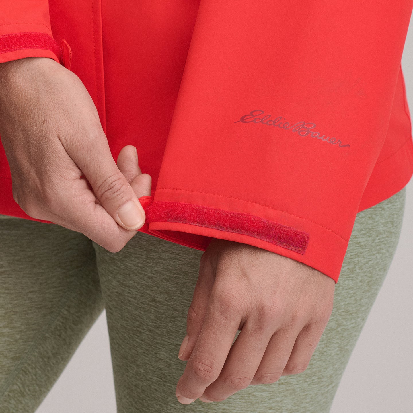 Women's Rainfoil® Waterproof Packable Hooded Rain Jacket-Cayenne-3