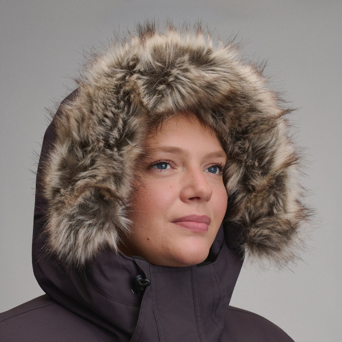 Women's Parka Superior Down-Aubergine-4