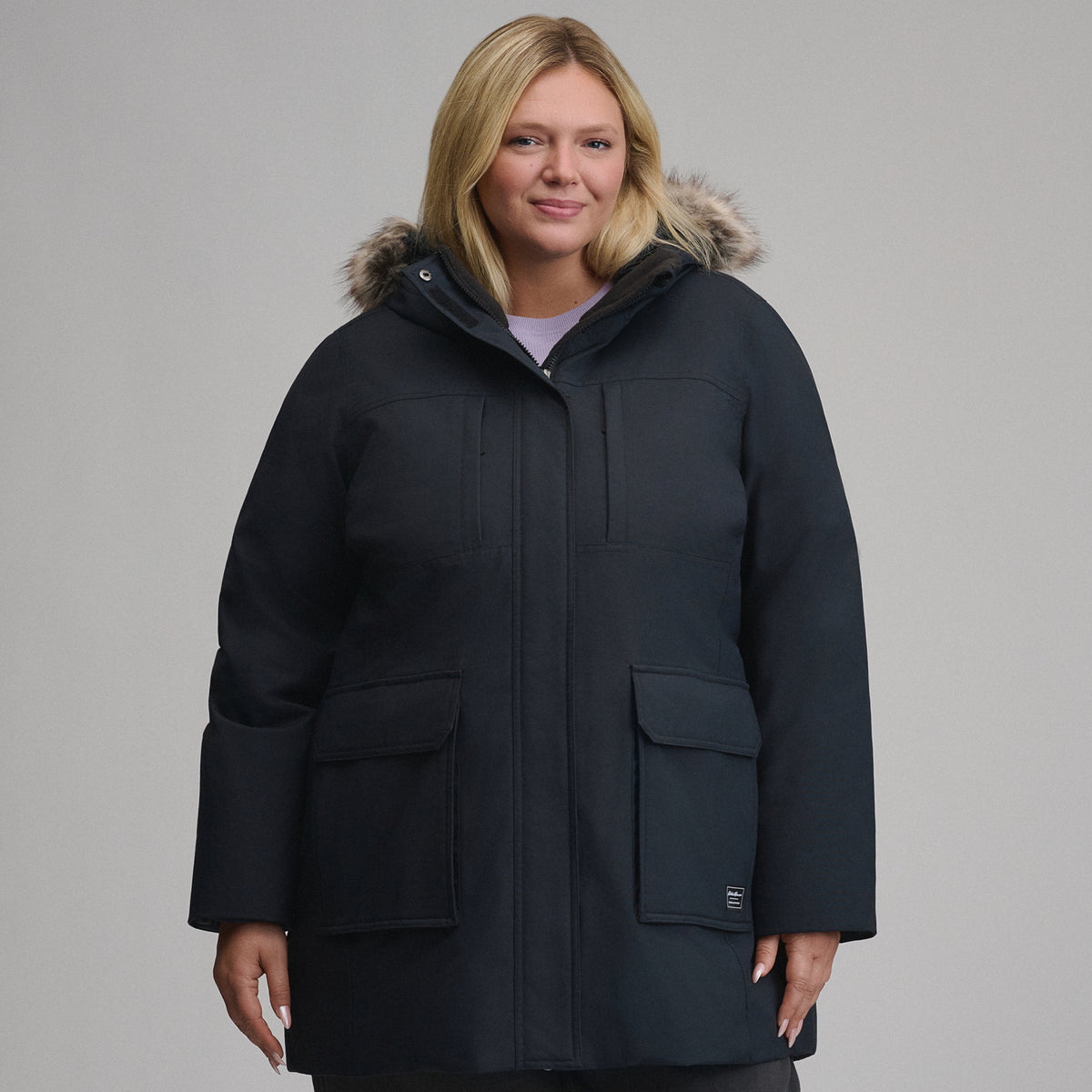 Women's Parka Superior Down-Black-6