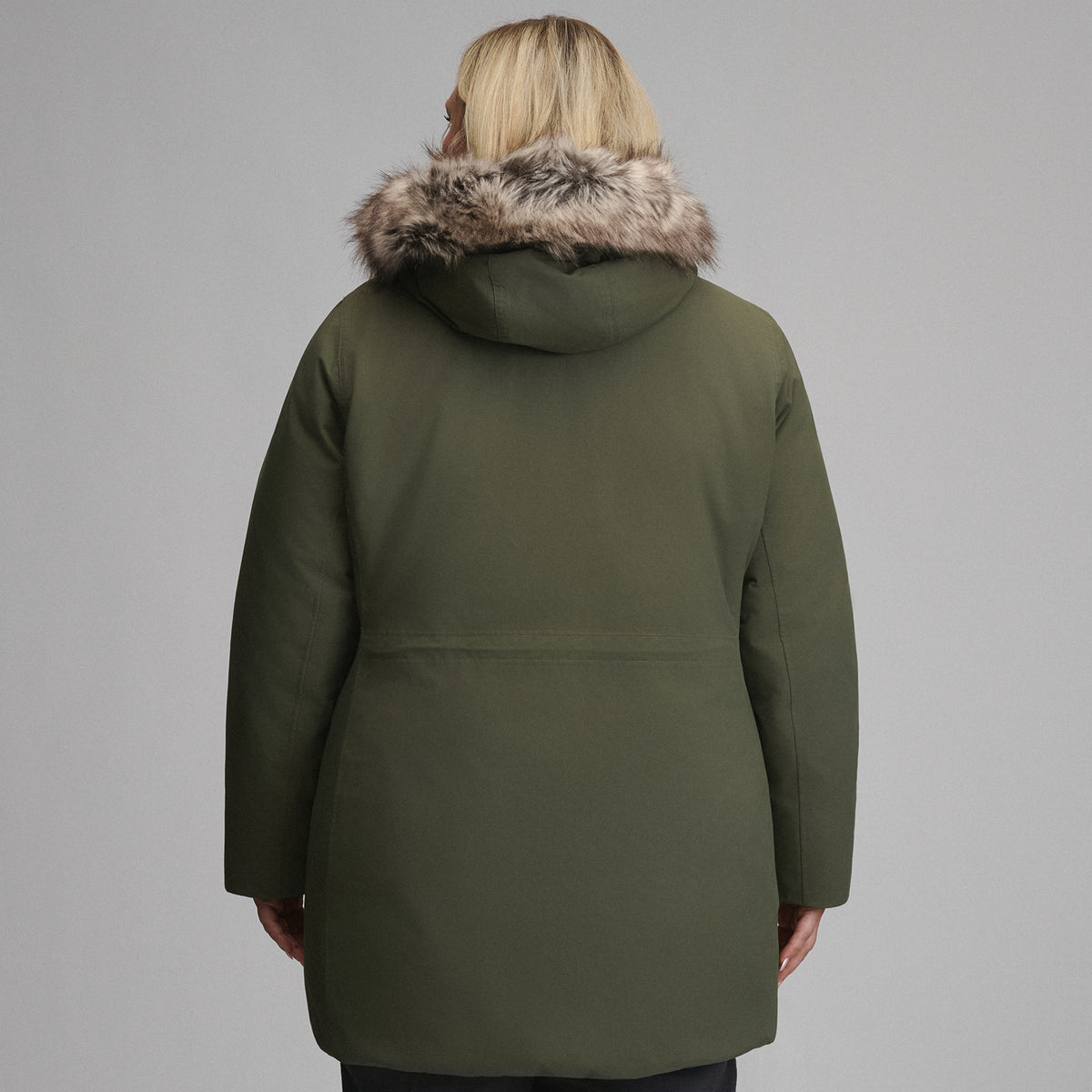 Women's Parka Superior Down-Dark Fatigue-12