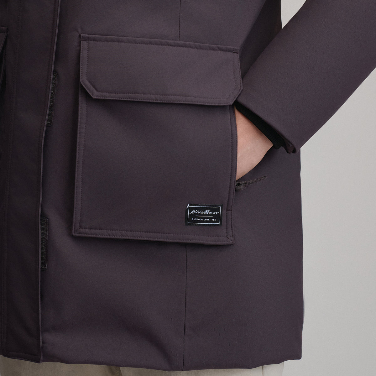 Women's Parka Superior Down-Aubergine-3