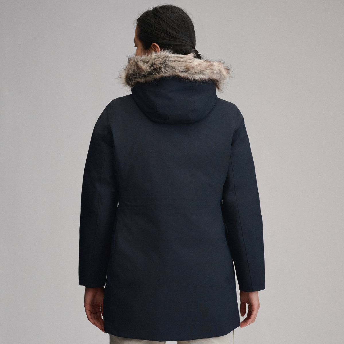 Women's Parka Superior Down-Black-7
