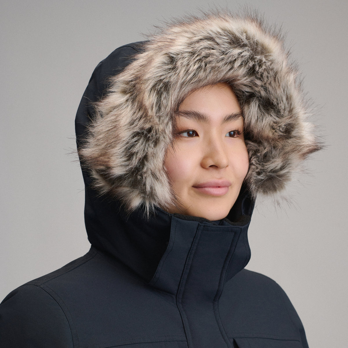 Women's Parka Superior Down-Black-9