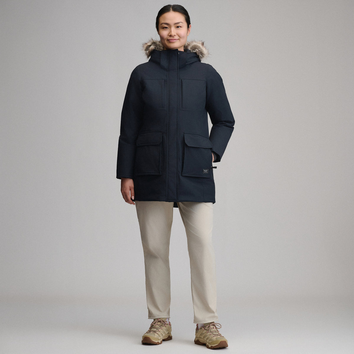 Women's Parka Superior Down-Black-10