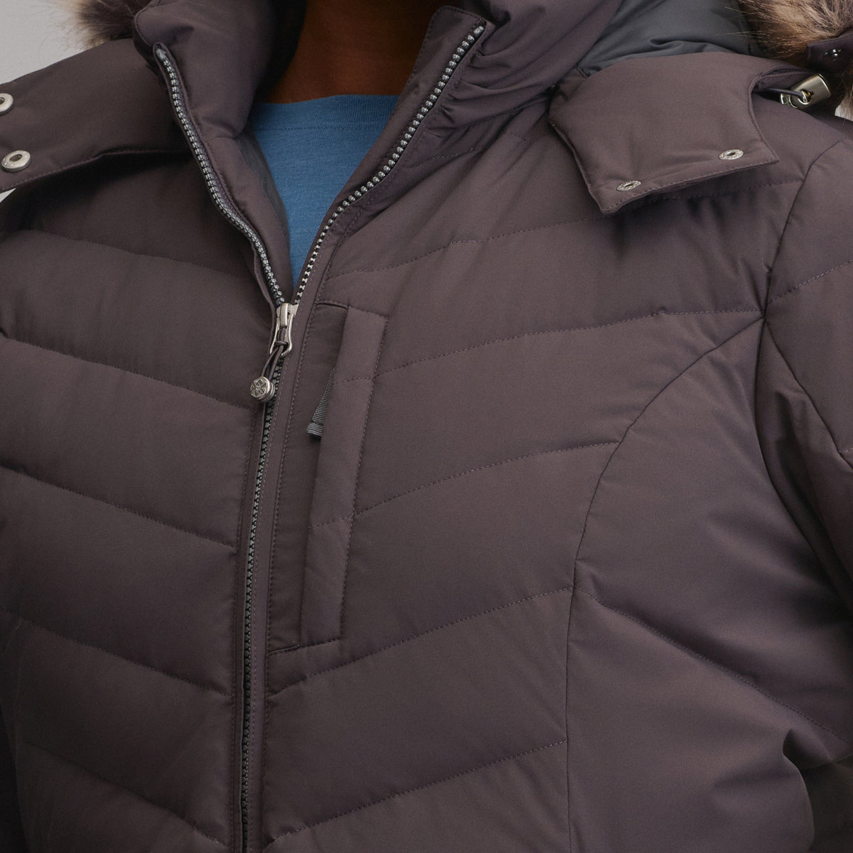 Women's Sun Valley Down Parka-Aubergine-5