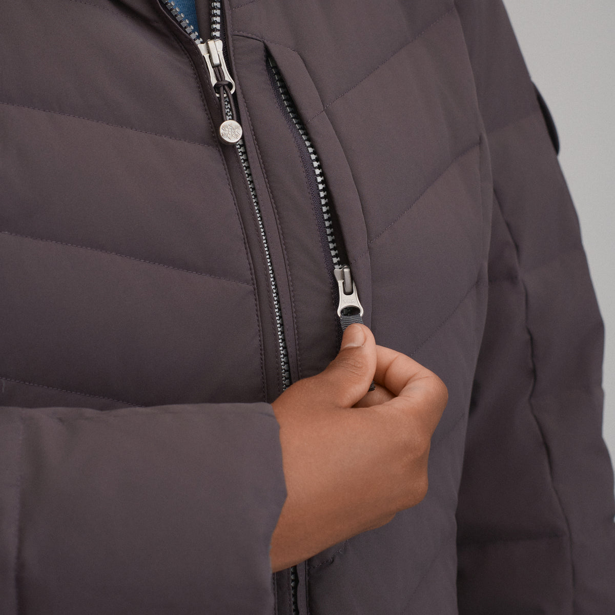 Women's Sun Valley Down Parka-Aubergine-3