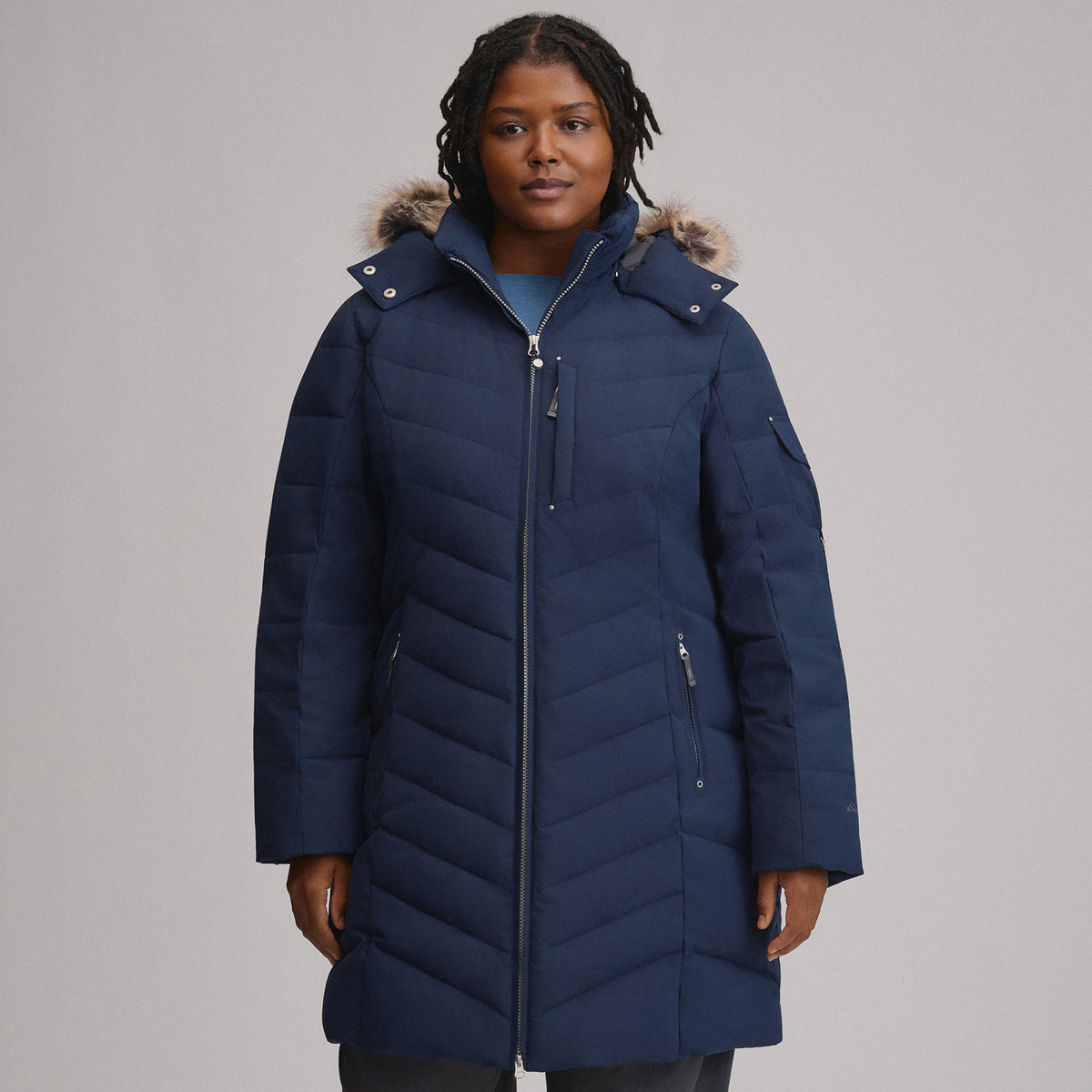 Women's Sun Valley Down Parka-Brook-13