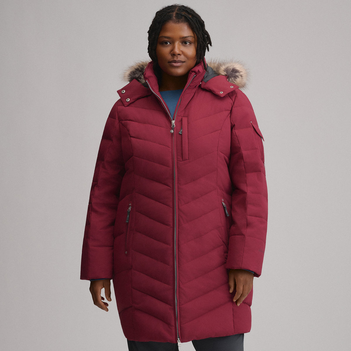 Women's Sun Valley Down Parka-Blossom-24