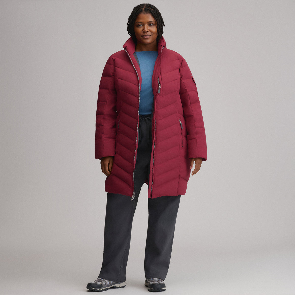 Women's Sun Valley Down Parka-Blossom-29