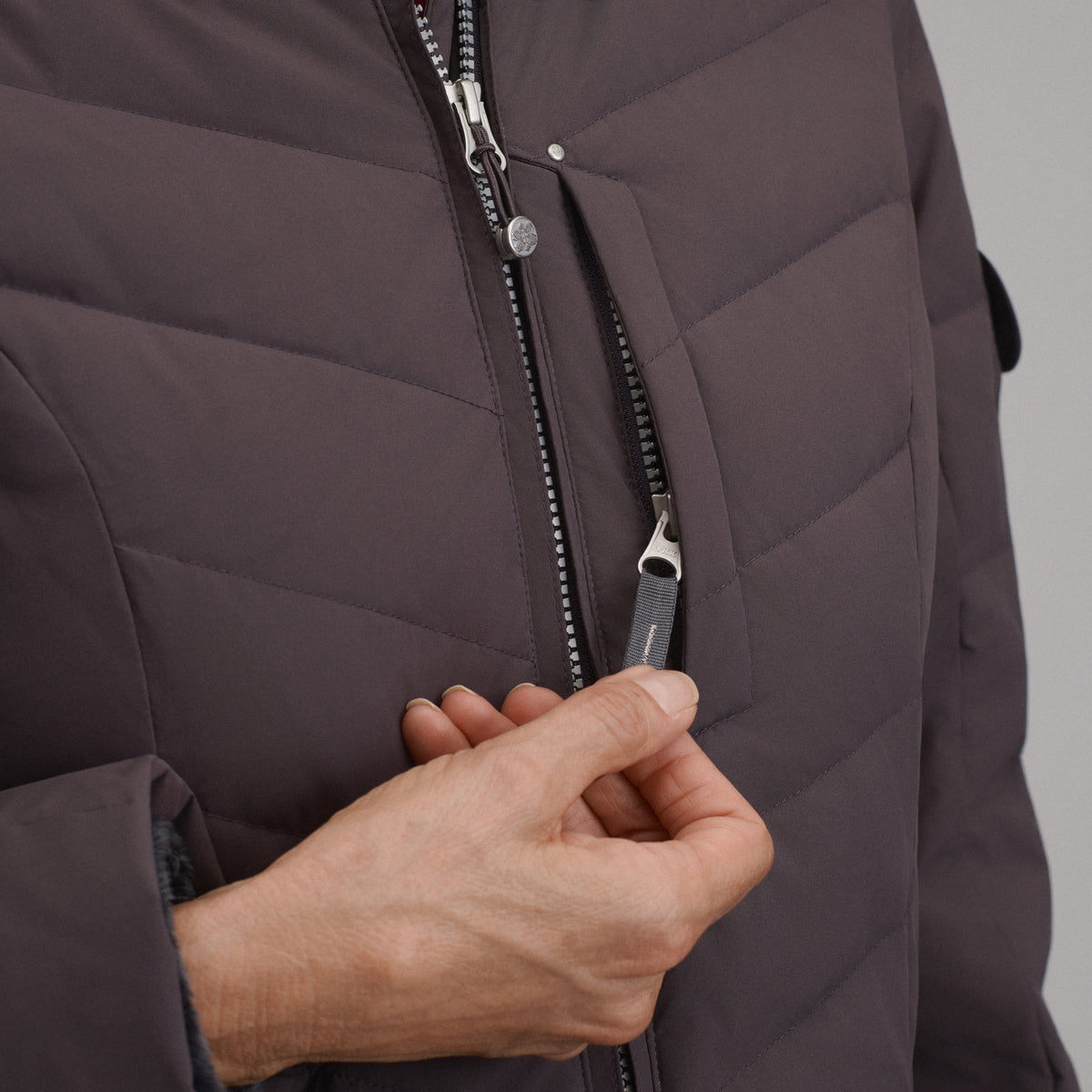 Women's Sun Valley Down Parka-Aubergine-3