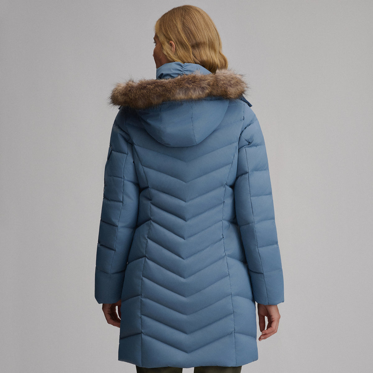 Women's Sun Valley Down Parka-Dark Horizon-2
