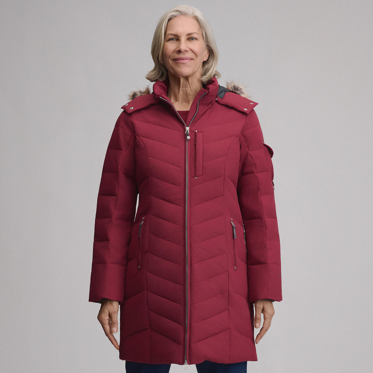 Women's Sun Valley Down Parka-Blossom-19