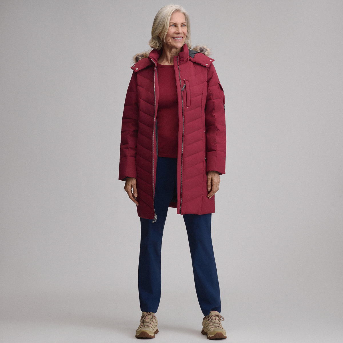 Women's Sun Valley Down Parka-Blossom-24