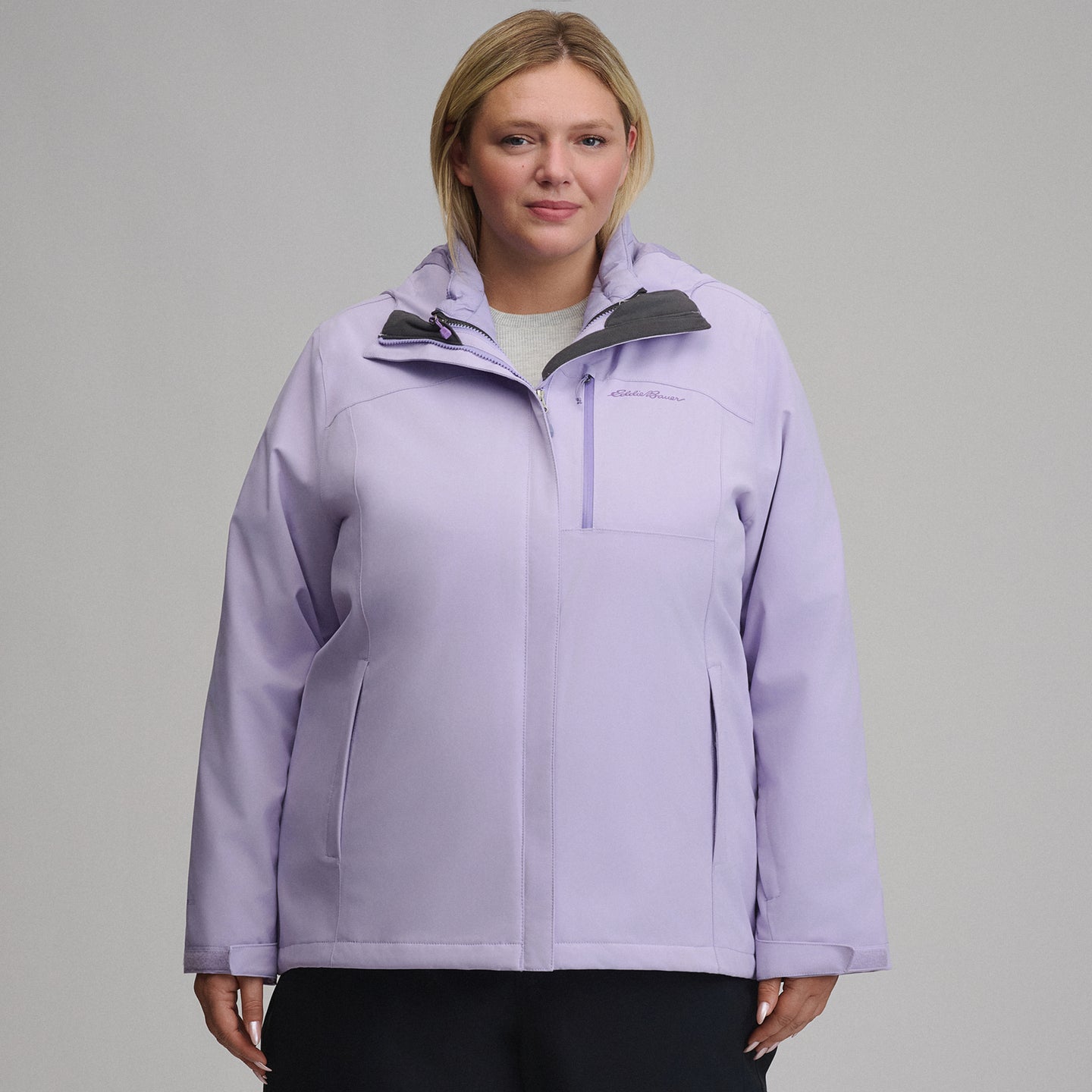 Women's Powder Search Insulated 3-in-1 Jacket-Lavender Mist-20