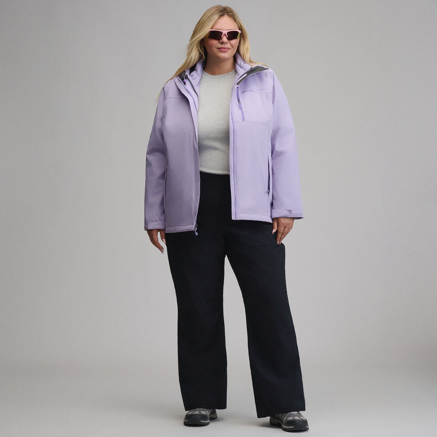 Women's Powder Search Insulated 3-in-1 Jacket-Lavender Mist-25