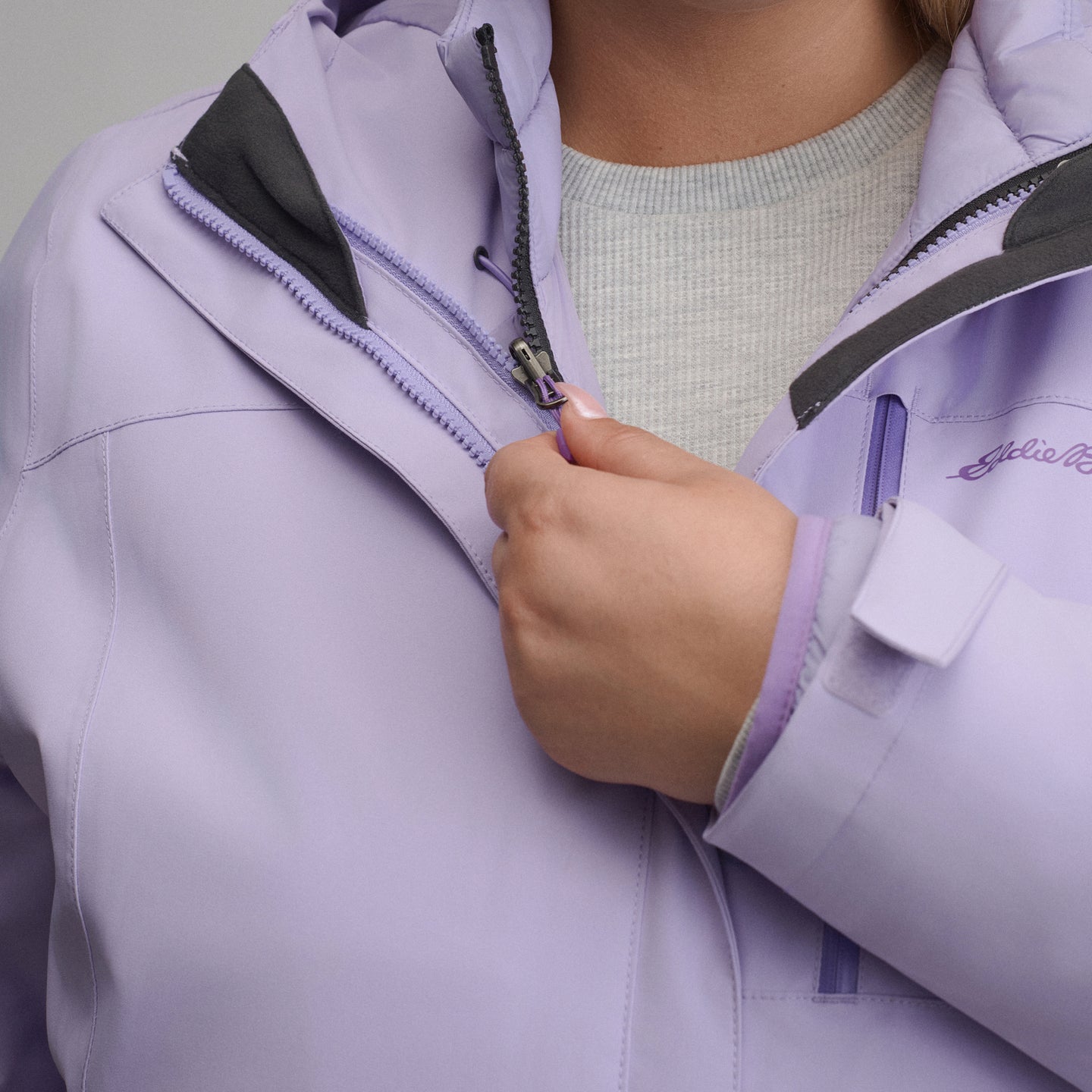 Women's Powder Search Insulated 3-in-1 Jacket-Lavender Mist-26