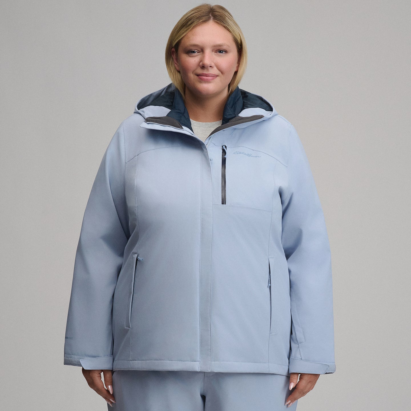 Women's Powder Search Insulated 3-in-1 Jacket-Smoke Blue-27