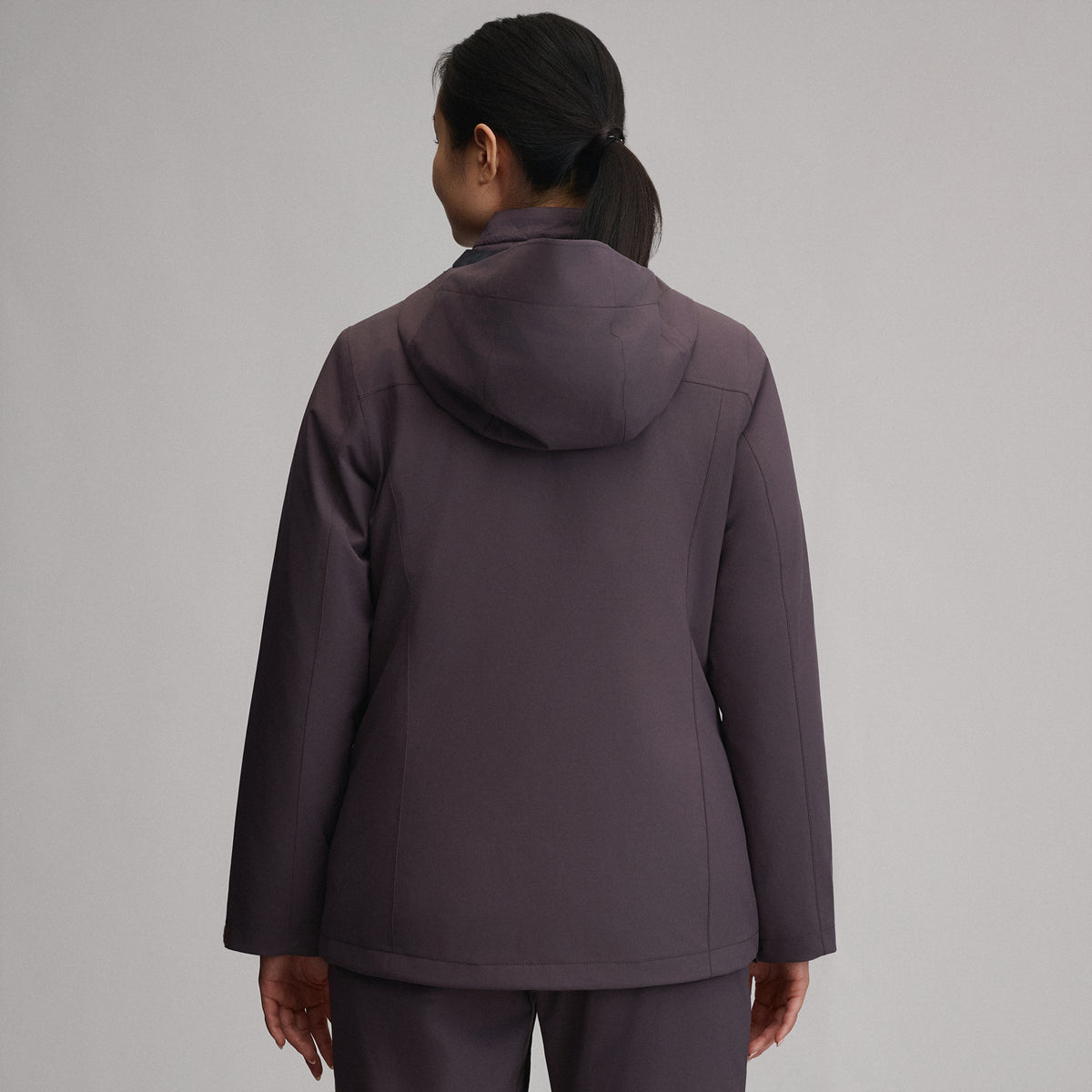 Women's Powder Search Insulated 3-in-1 Jacket-Aubergine-2