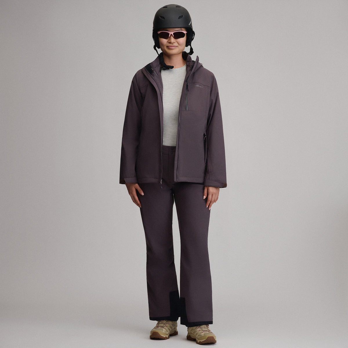 Women's Powder Search Insulated 3-in-1 Jacket-Aubergine-6