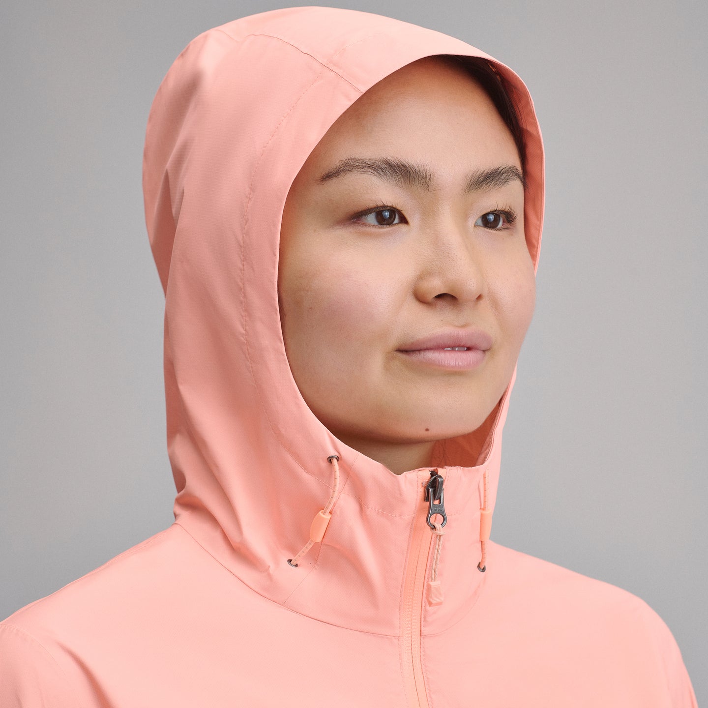 Women's RipPac® Pro Waterproof Hooded Rain Jacket-Light Salmon-13