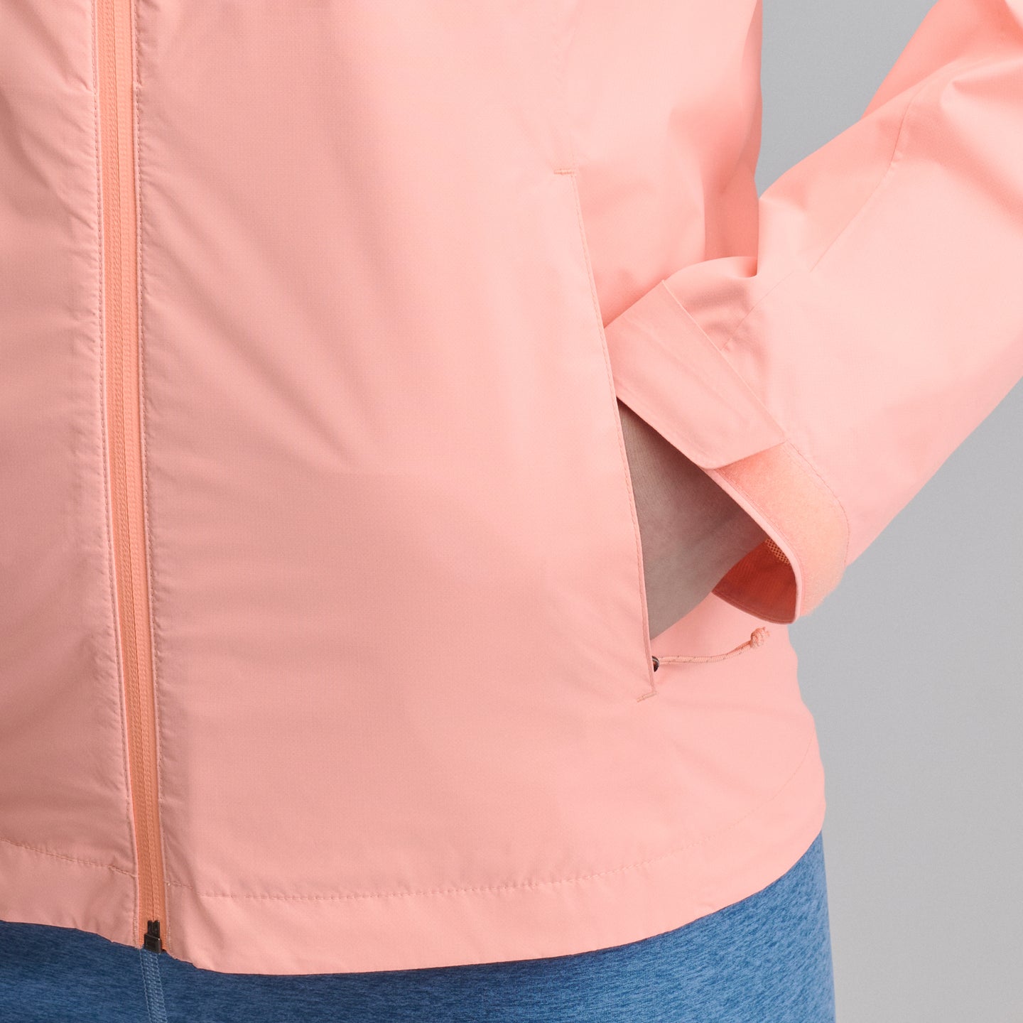 Women's RipPac® Pro Waterproof Hooded Rain Jacket-Light Salmon-14