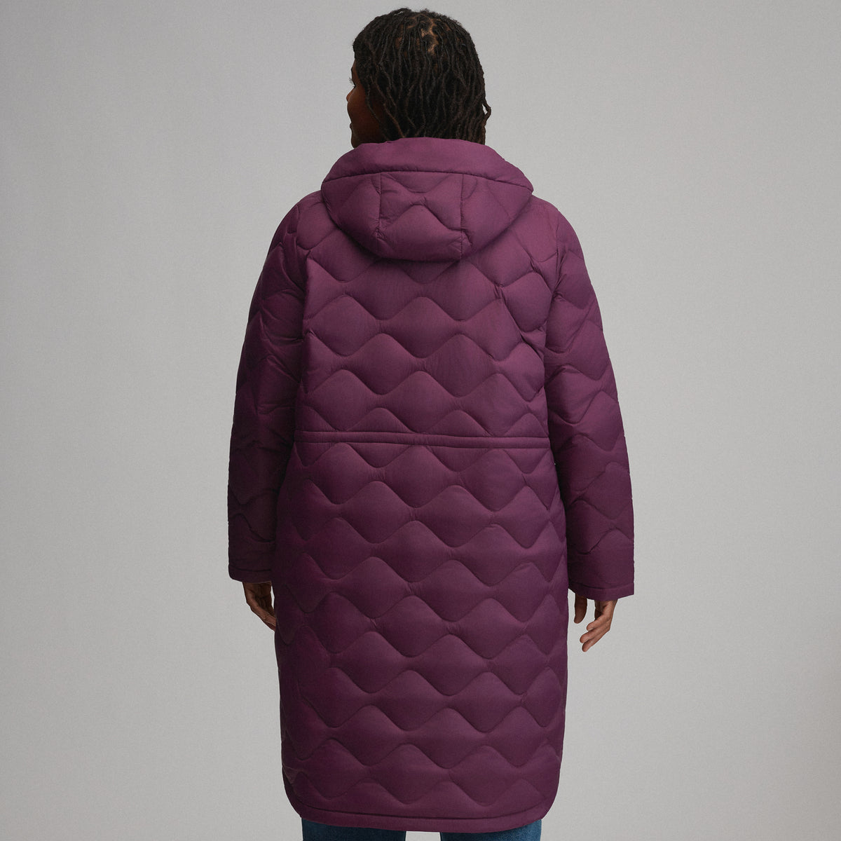 Shaw Down Parka-Rosewood-7