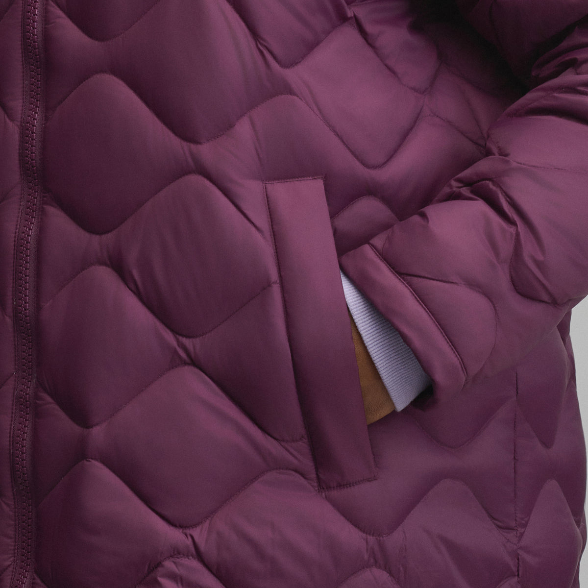 Shaw Down Parka-Rosewood-8