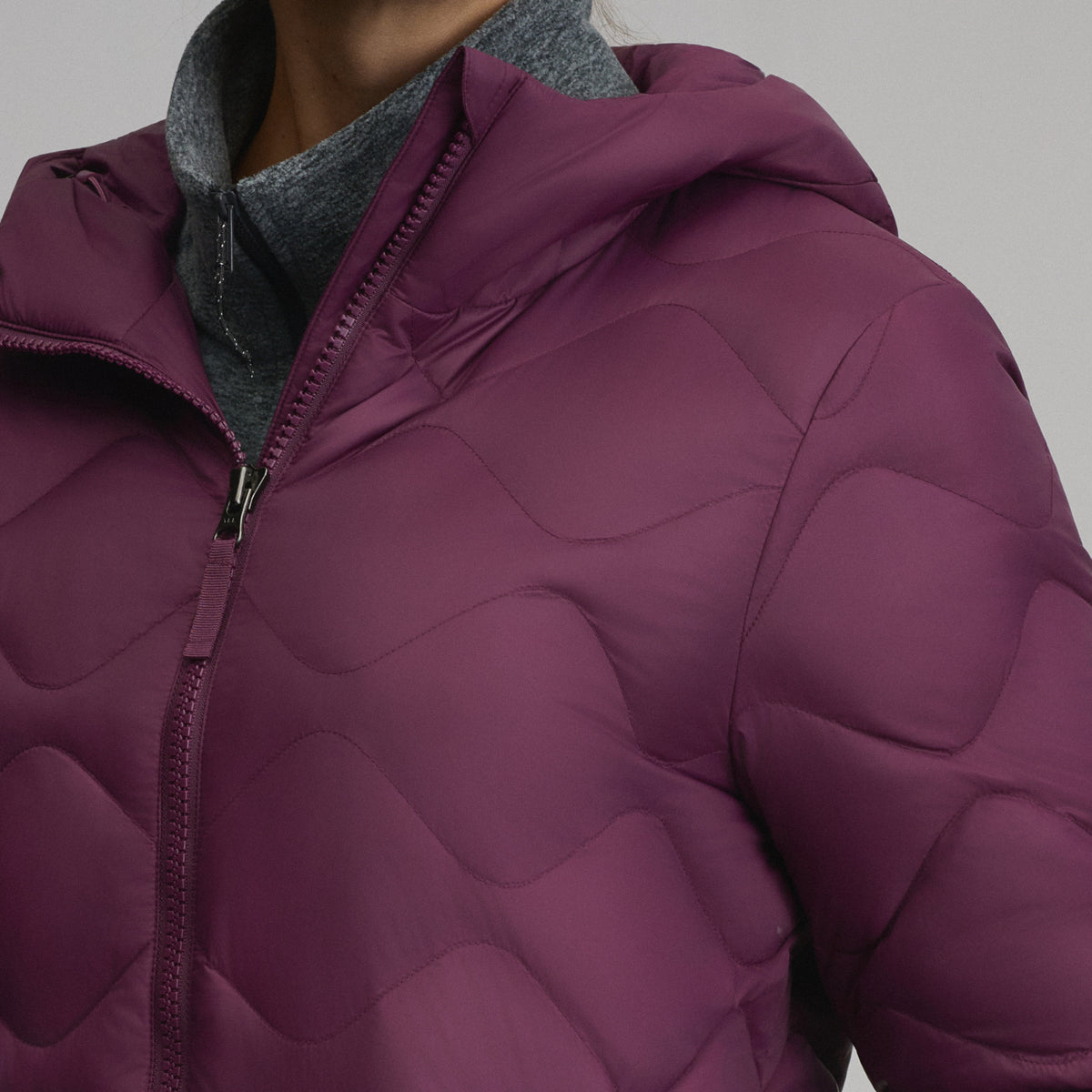 Shaw Down Parka-Rosewood-17