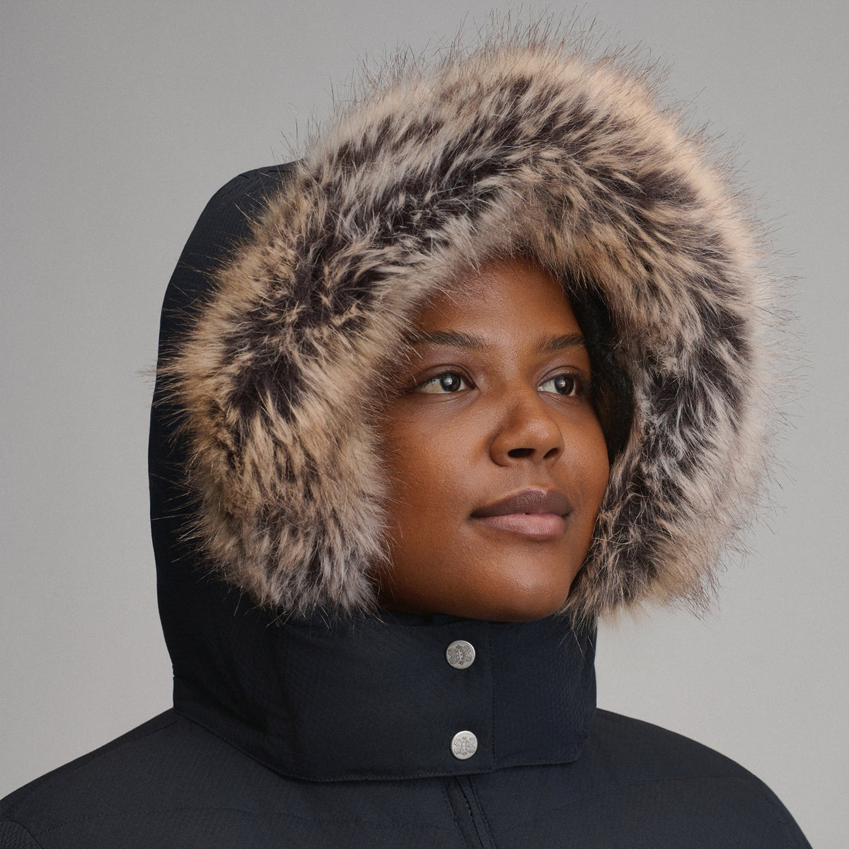 Women's Sun Valley Down Duffle Jacket-Black-18
