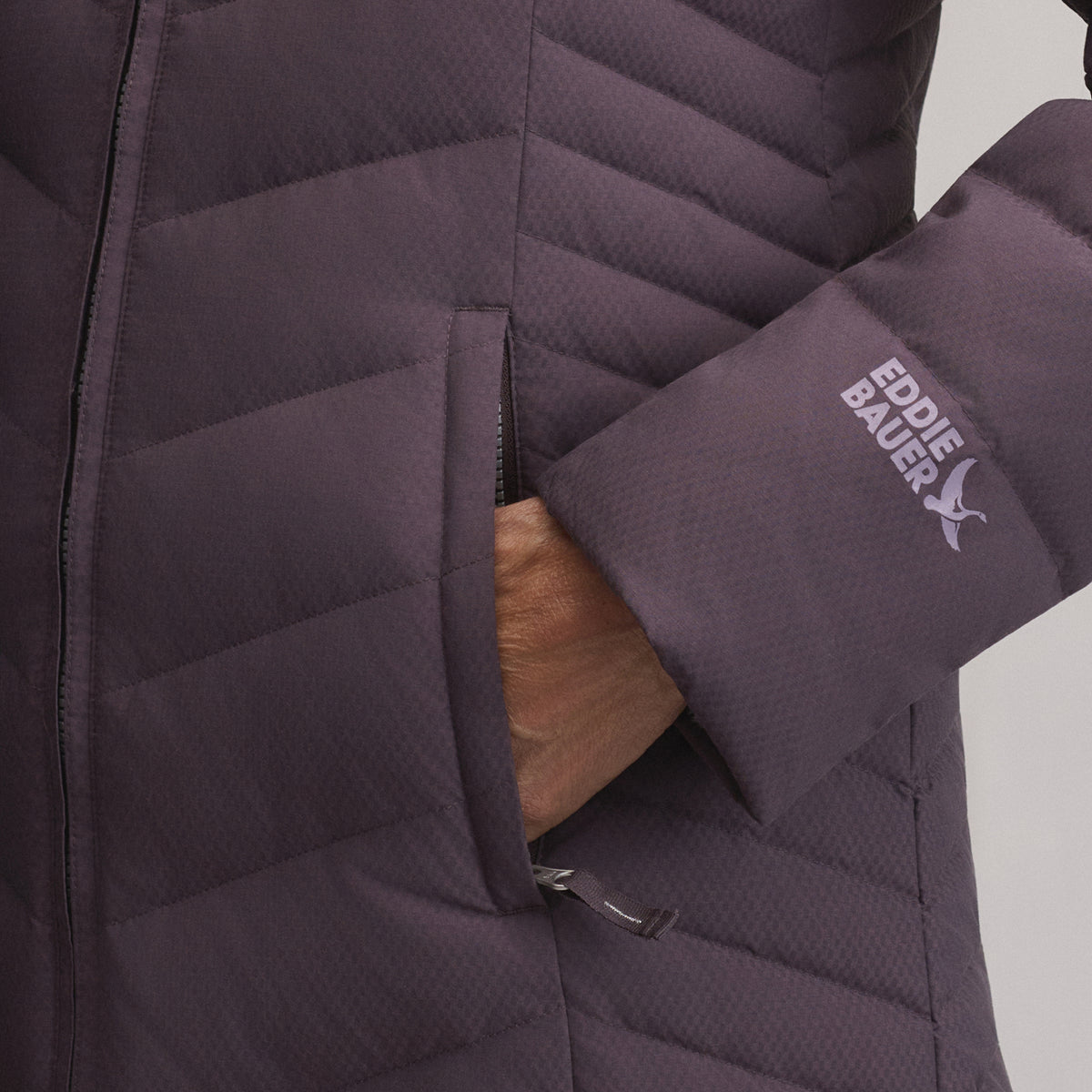 Women's Sun Valley Down Duffle Jacket-Aubergine-9