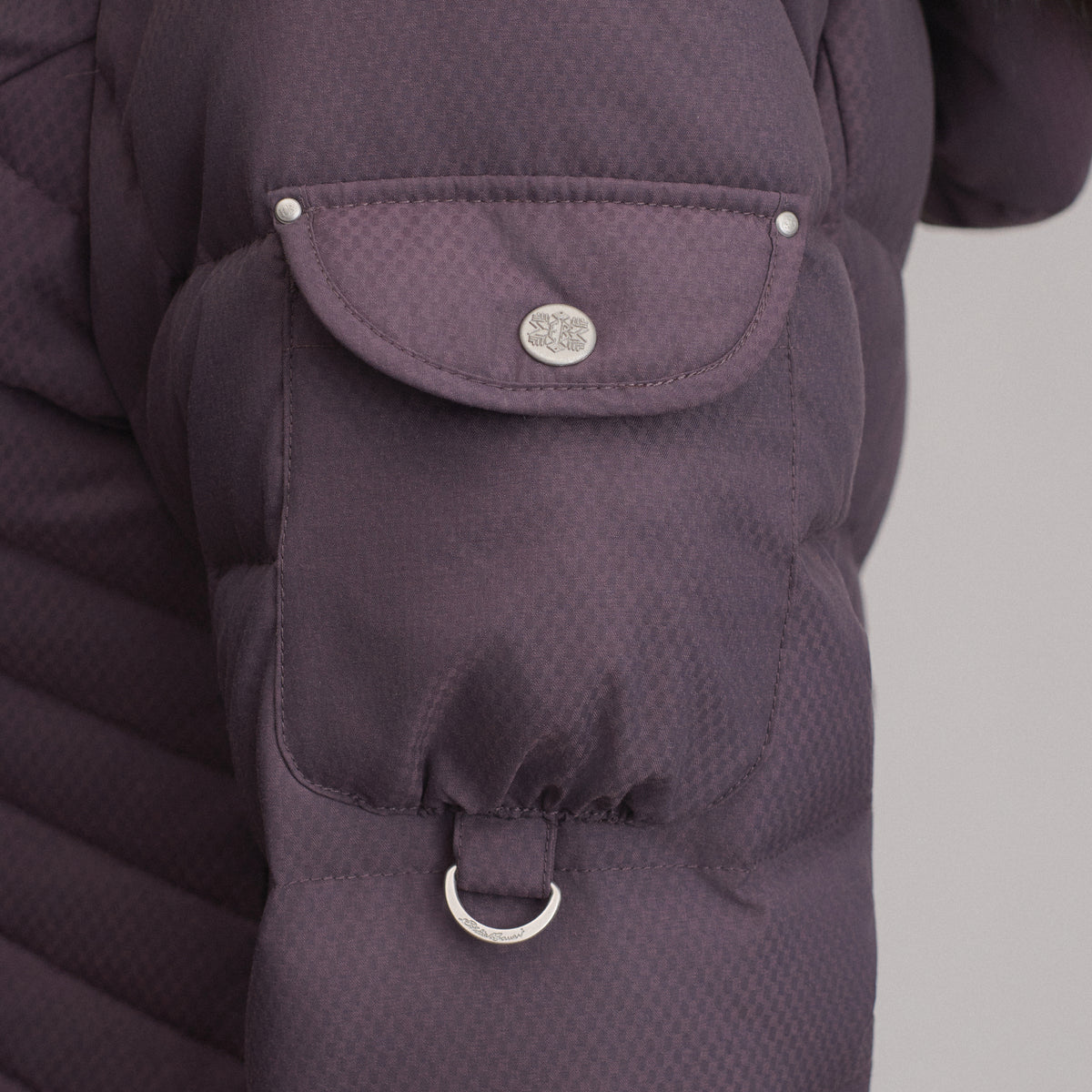 Women's Sun Valley Down Duffle Jacket-Aubergine-6