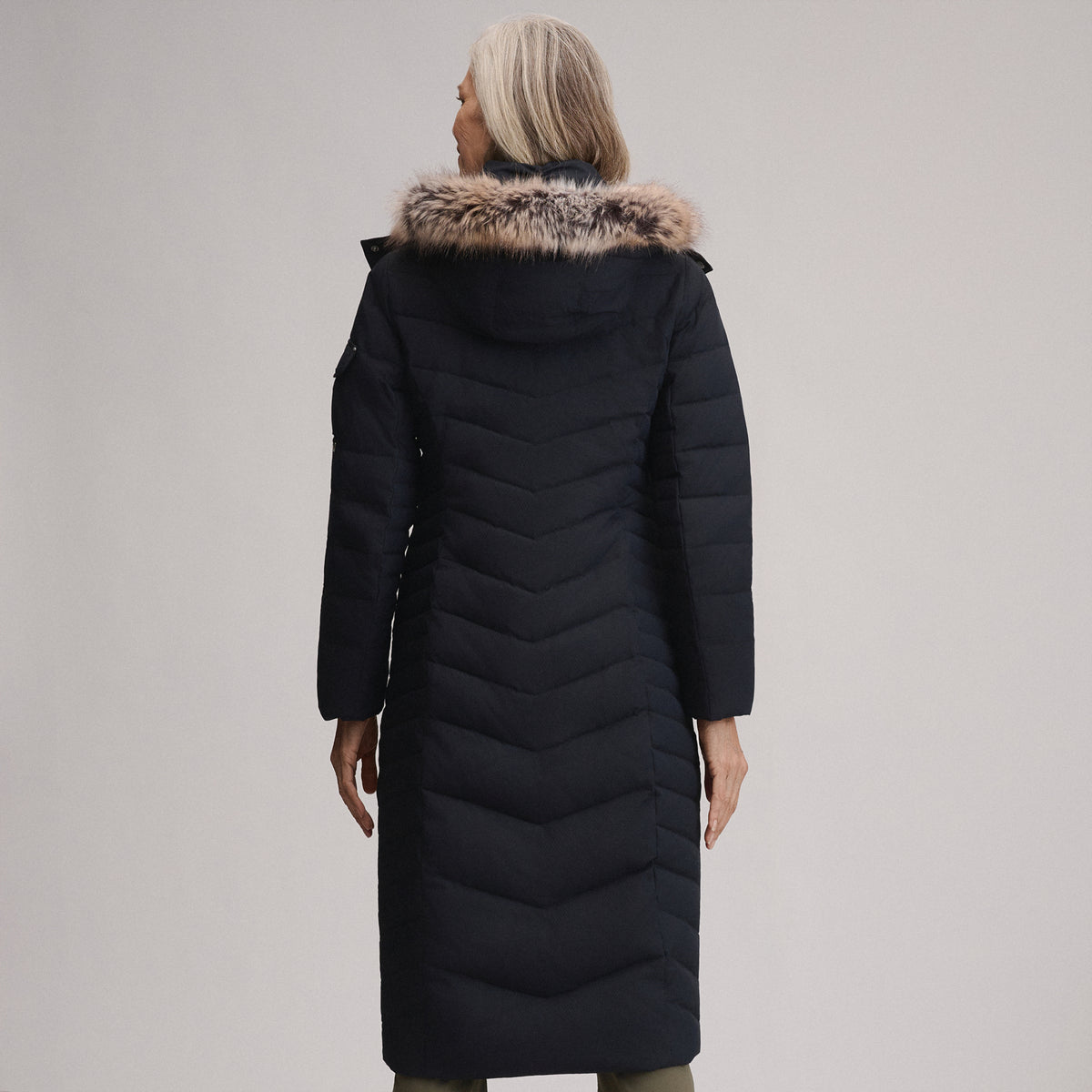 Women's Sun Valley Down Duffle Jacket-Black-15
