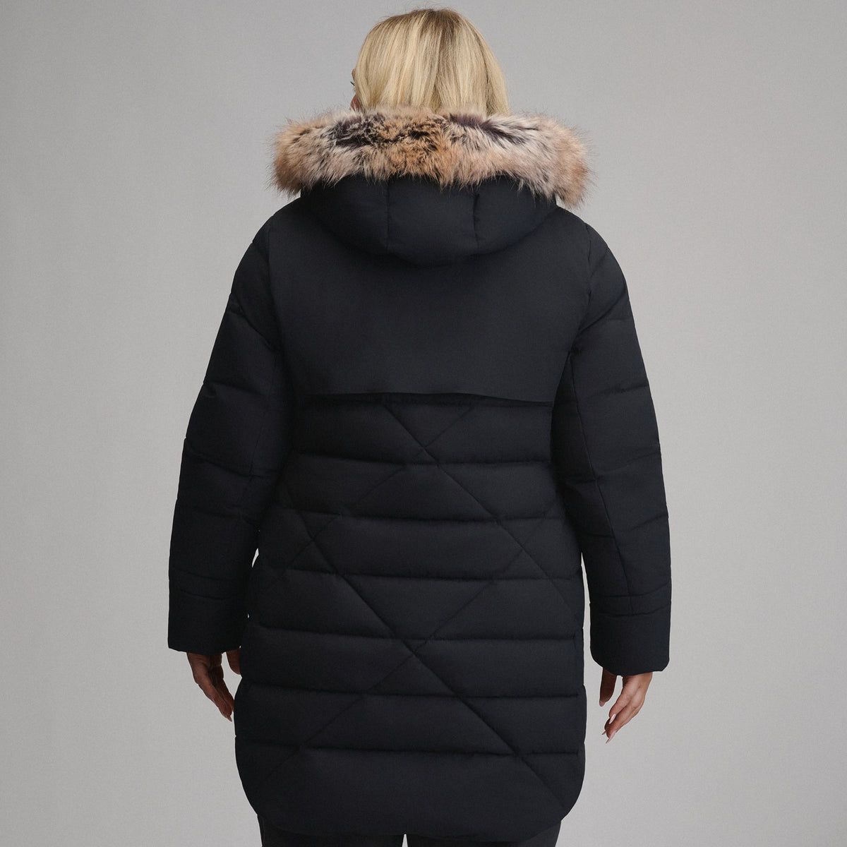 Women's Sun Valley Frost Down Parka-Black-8