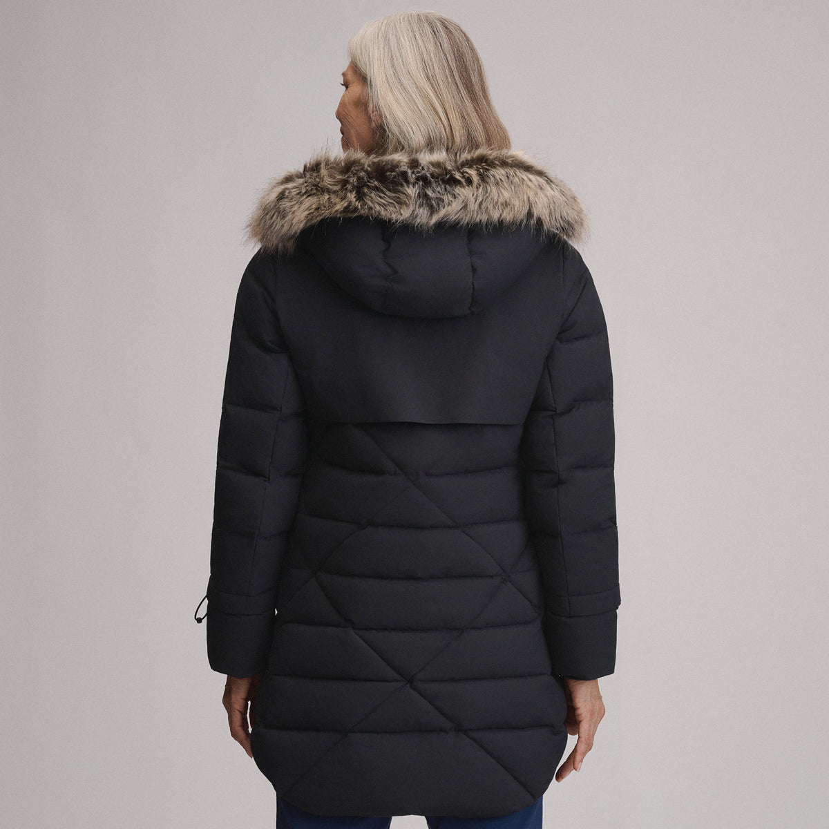 Women's Sun Valley Frost Down Parka-Black-9