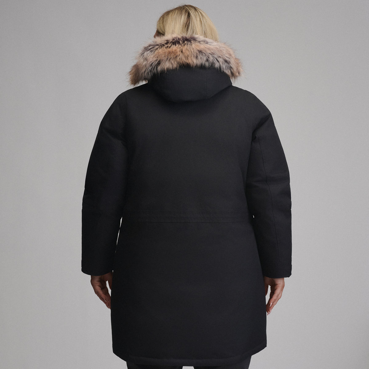 Women's Superior Arctic Down Parka-Black-2