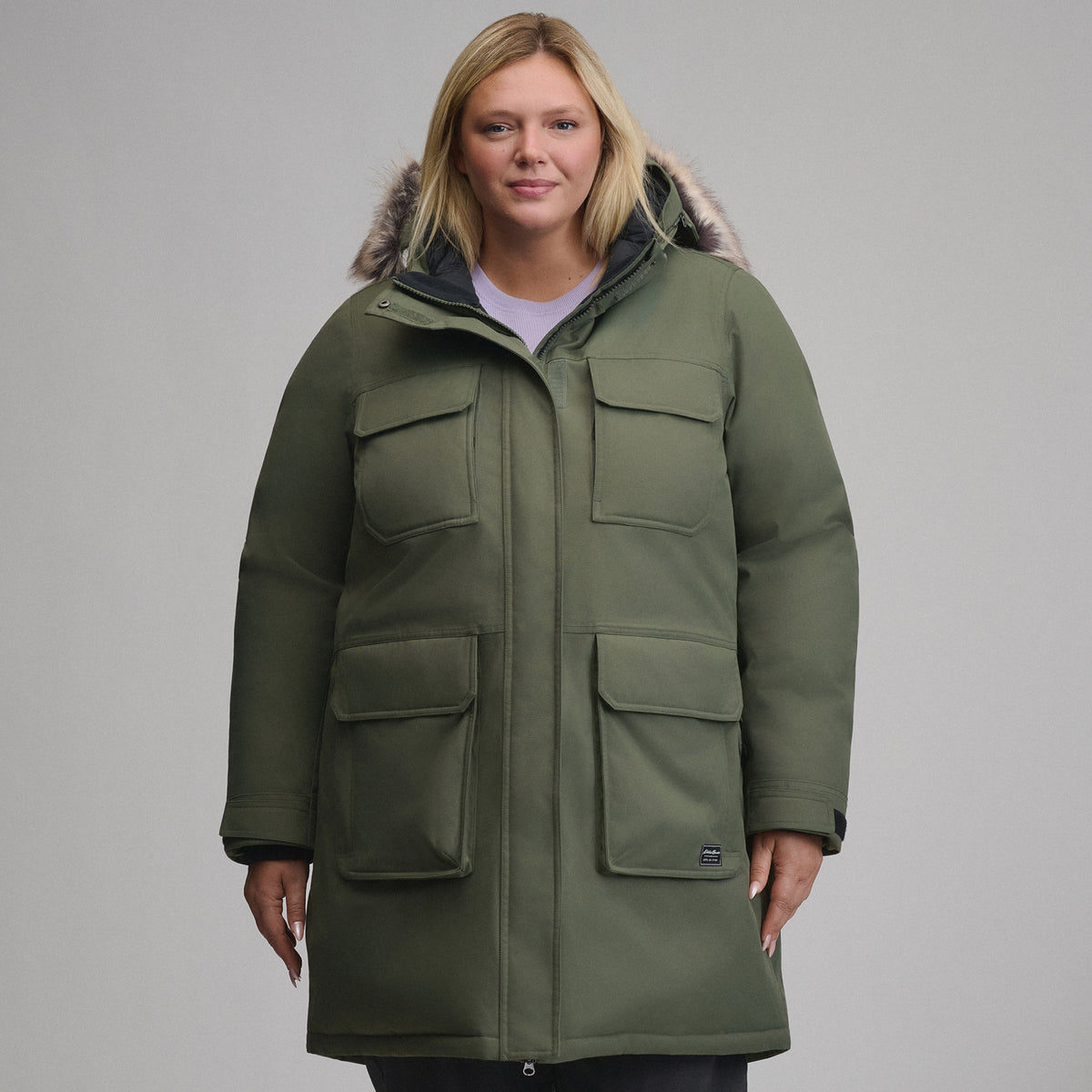 Women's Superior Arctic Down Parka-Spruce-7