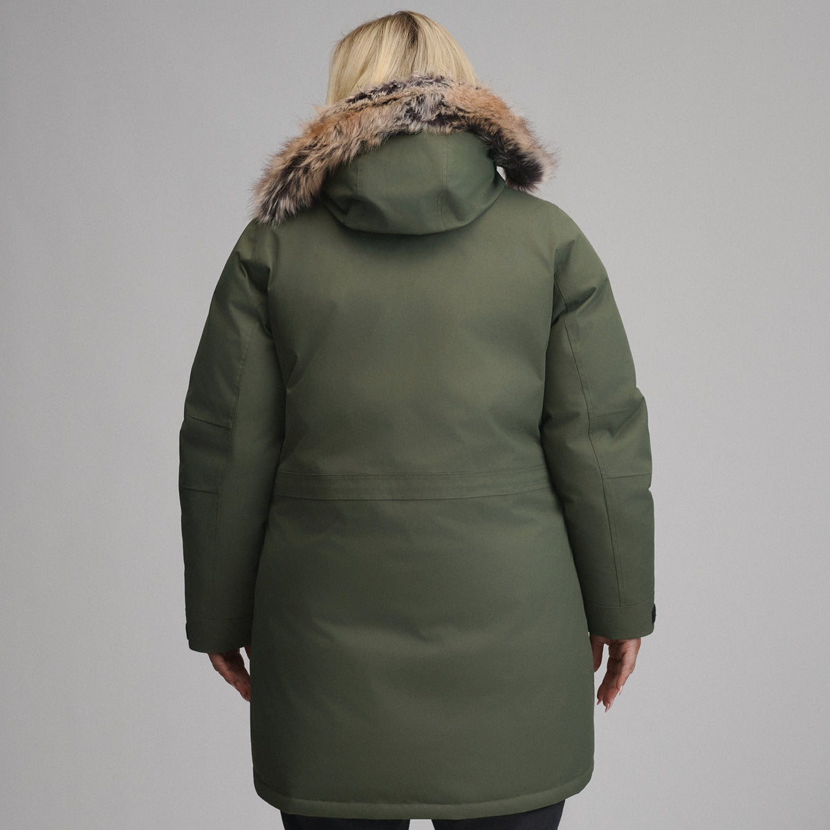 Women's Superior Arctic Down Parka-Spruce-8
