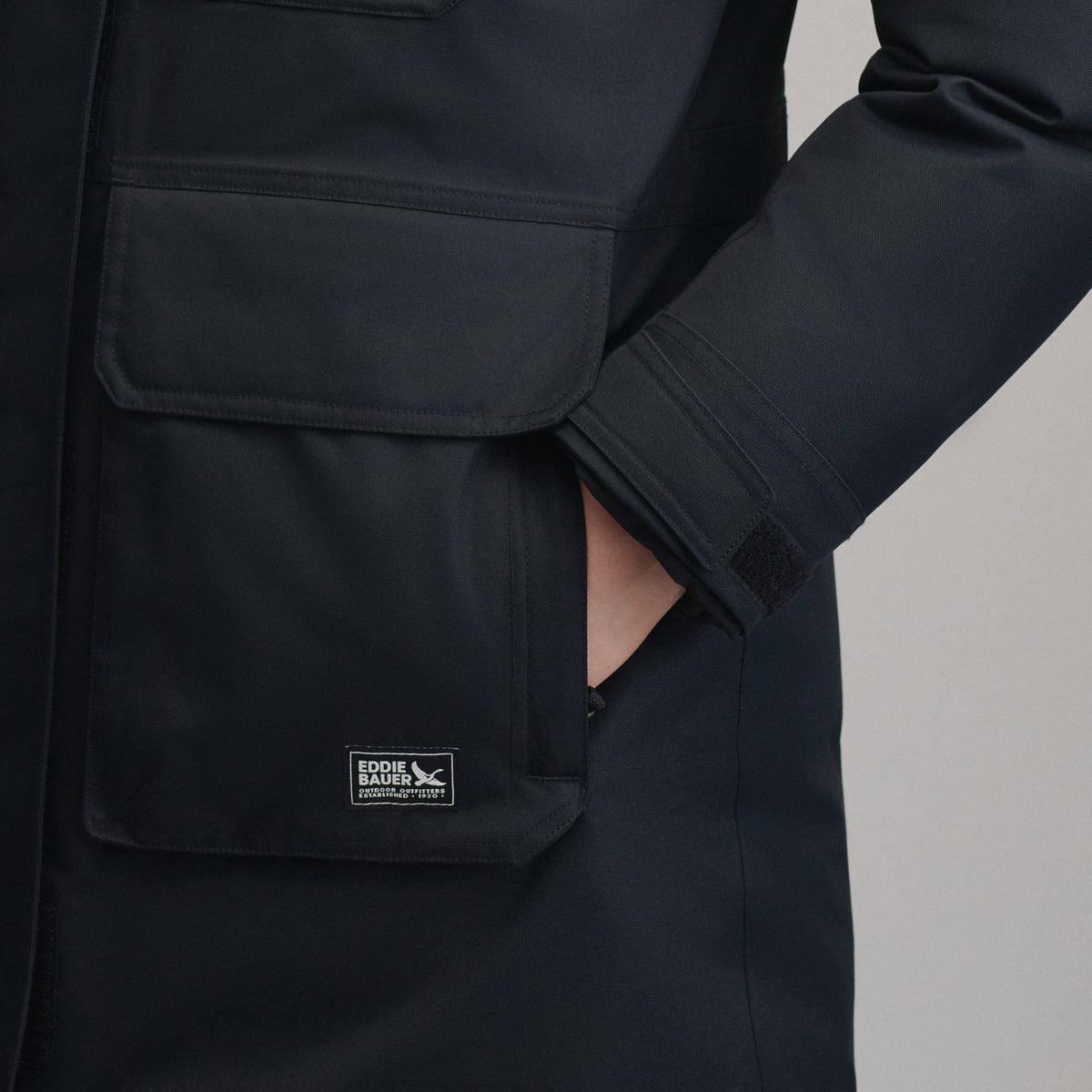 Women's Superior Arctic Down Parka-Black-3