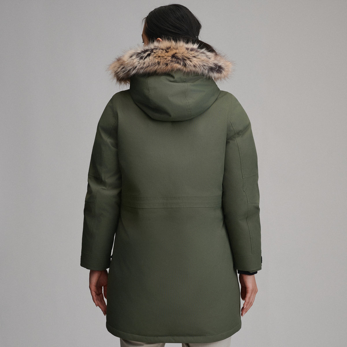 Women's Superior Arctic Down Parka-Spruce-7