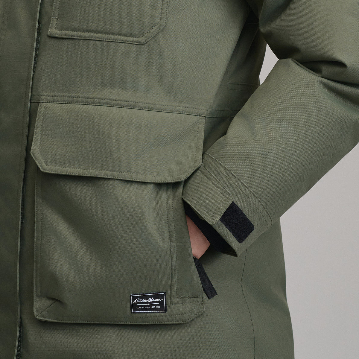Women's Superior Arctic Down Parka-Spruce-8
