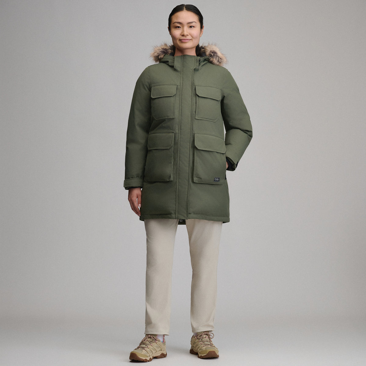 Women's Superior Arctic Down Parka-Spruce-10