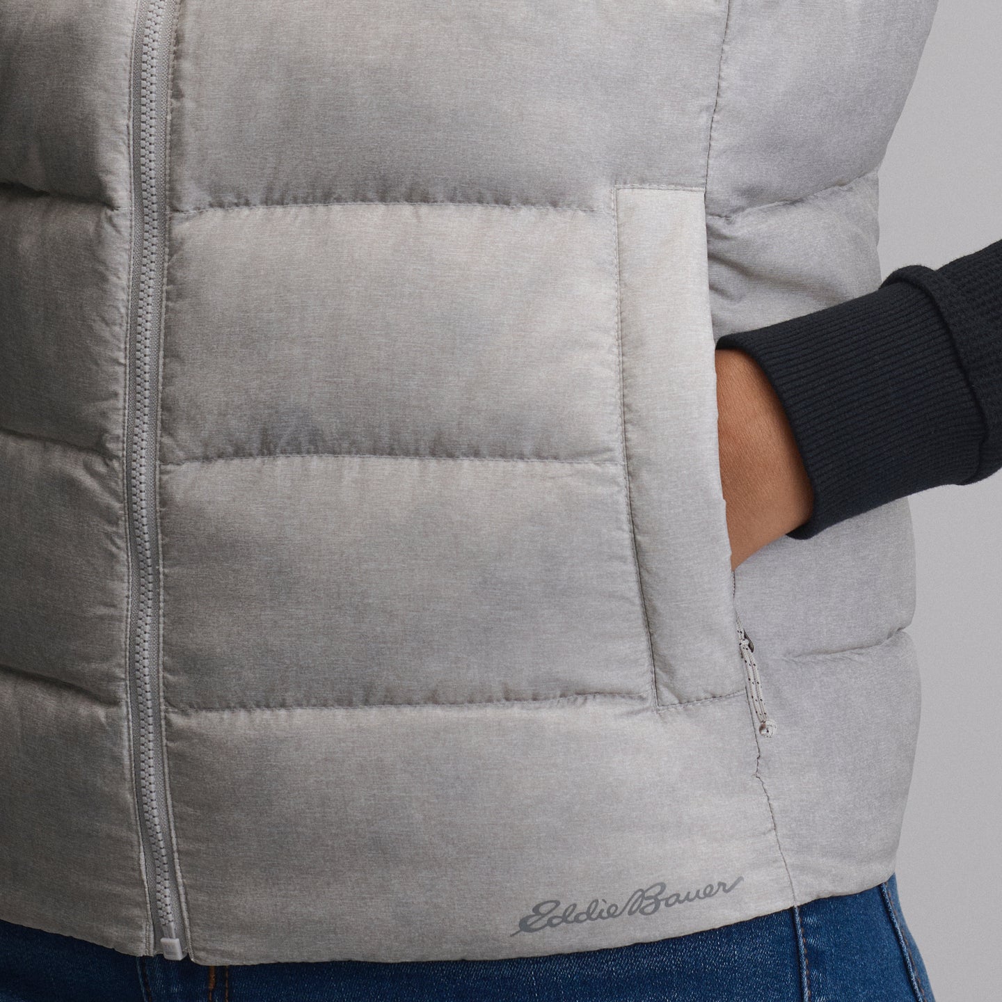 Vest Cirruslite Down-Light Hthr Gray-19