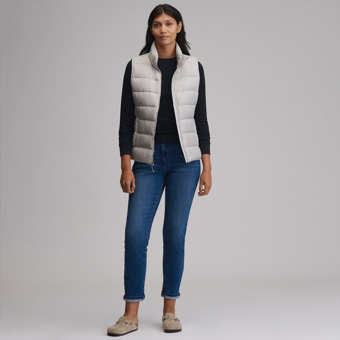 Vest Cirruslite Down-Light Hthr Gray-20